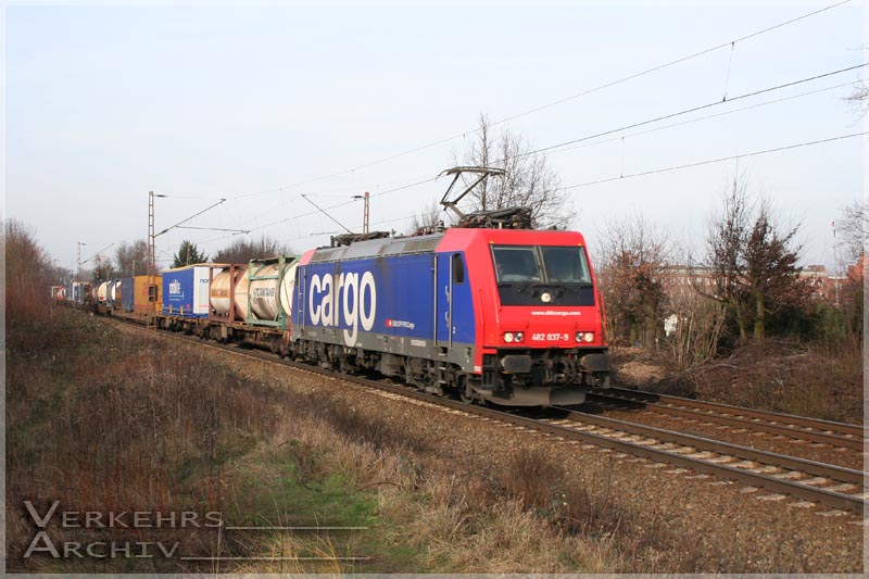 SBB Cargo (SBB Cargo Deutschland) 482 037-9
