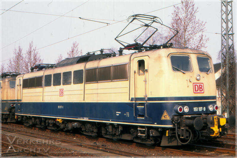DB AG (Deutsche Bahn AG) 151 117-9